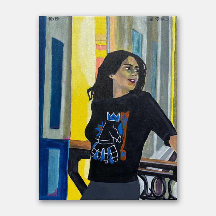 acrylic on canvas painting by Mark McKinney