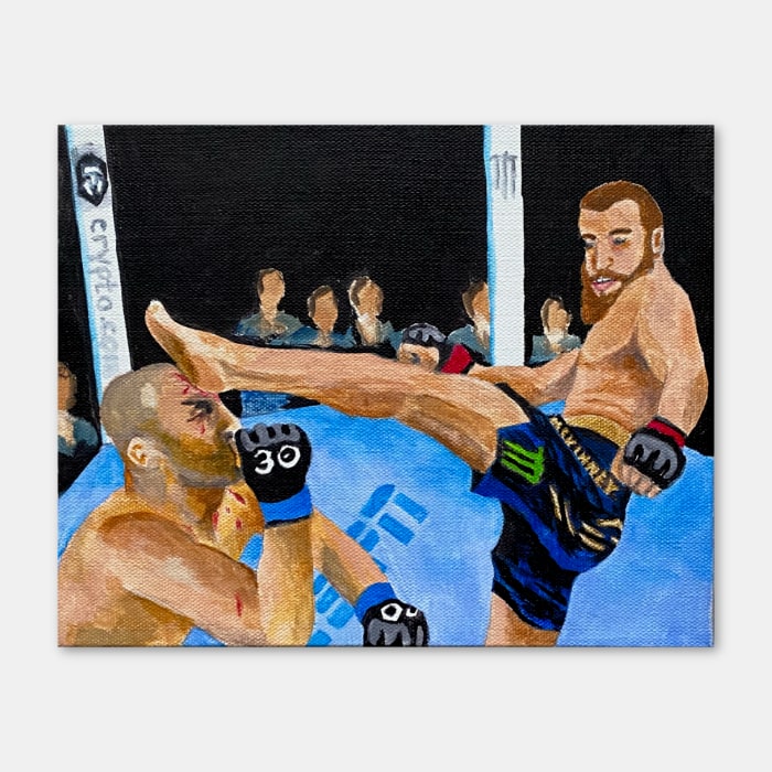 acrylic on canvas painting by artist Mark McKinney