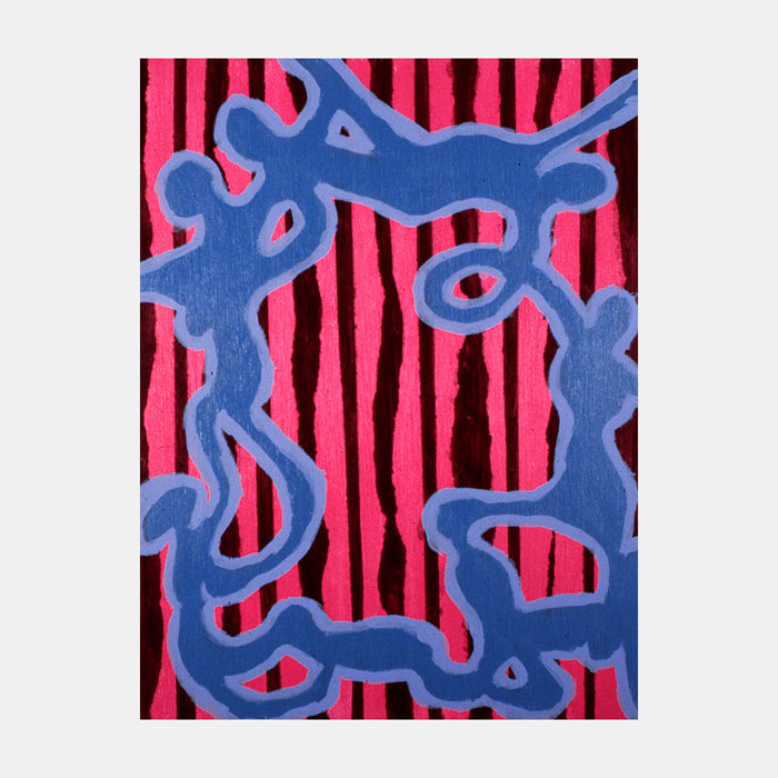 original acrylic on wood painting by artist Mark McKinney