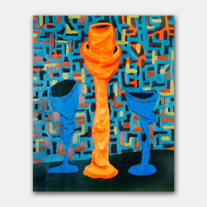 original oil on canvas painting by artist Mark McKinney