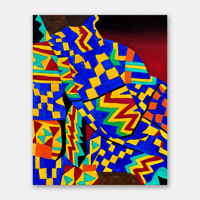 acrylic on canvas painting by Mark McKinney