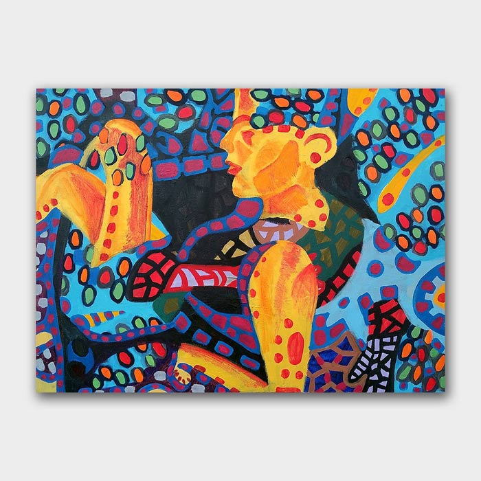 original oil on canvas painting by artist Mark McKinney