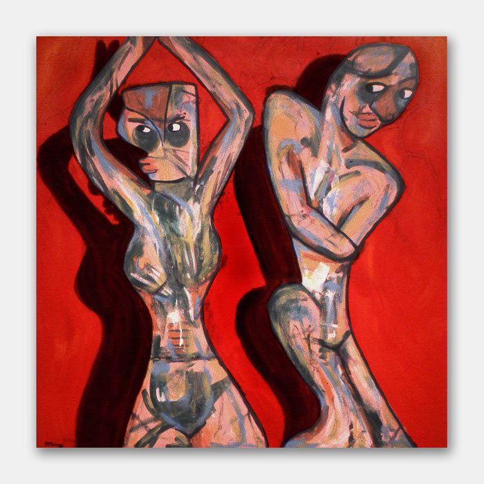 original acrylic on canvas painting by artist Mark McKinney