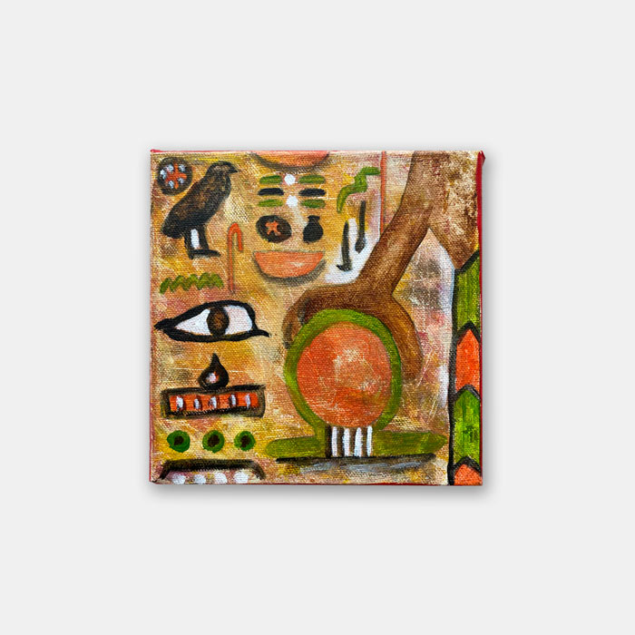 original acrylic on canvas painting by artist Mark McKinney