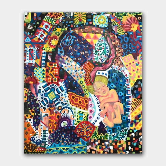 original oil on canvas painting by artist Mark McKinney