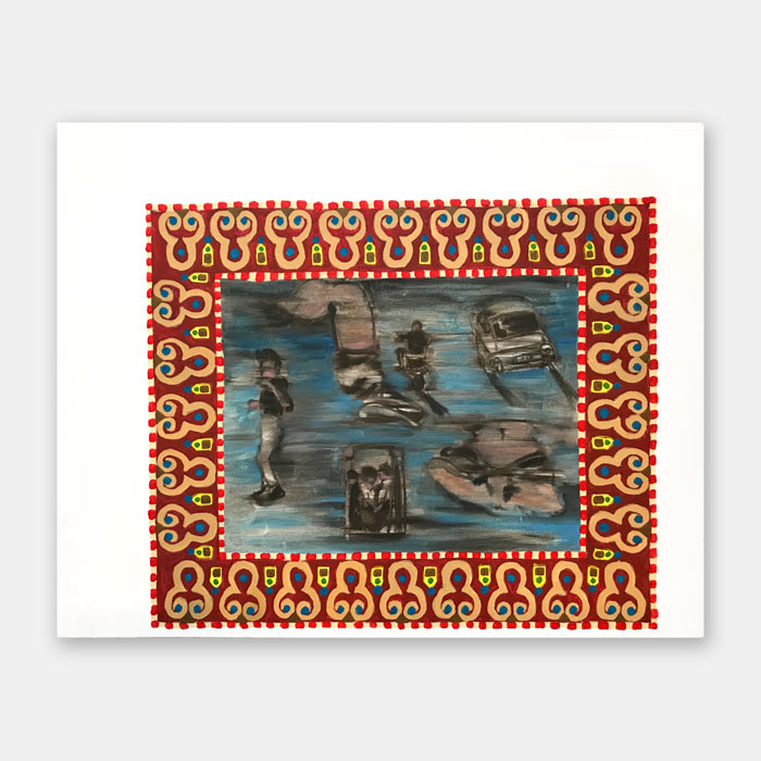 original oil painting by artist Mark McKinney