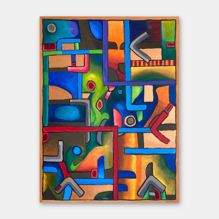 acrylic on canvas painting by artist Mark McKinney