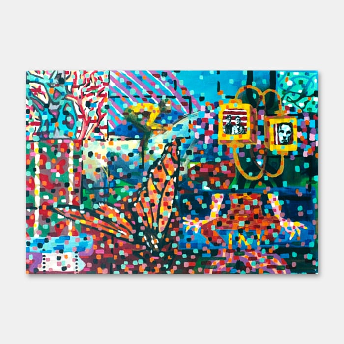 original oil painting by artist Mark McKinney