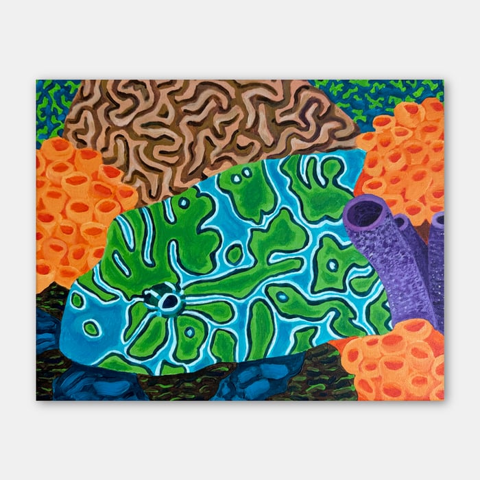 acrylic on canvas painting by artist Mark McKinney 