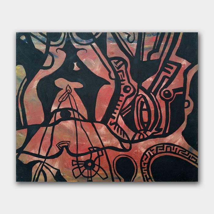 original oil on canvas painting by artist Mark McKinney