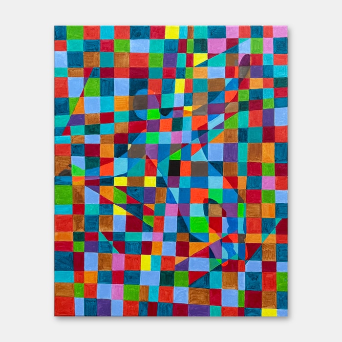 acrylic on canvas painting by artist Mark McKinney