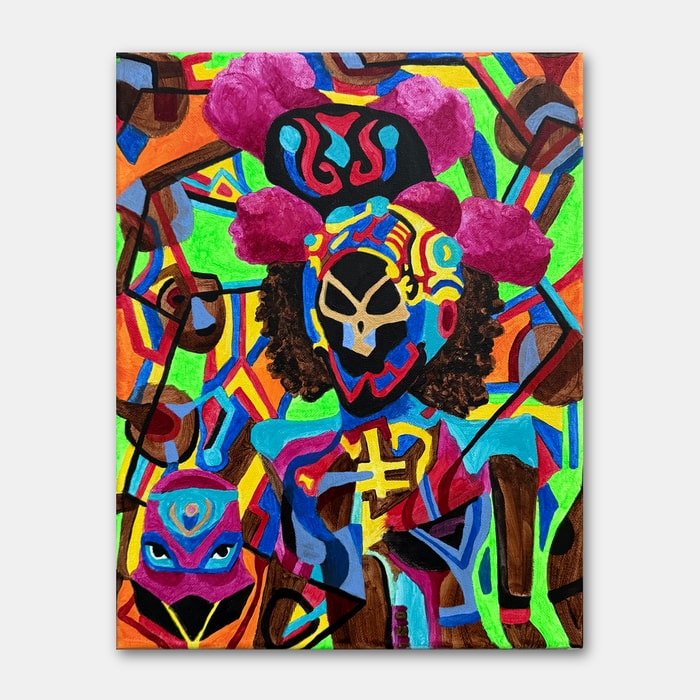 acrylic on canvas painting by artist Mark McKinney