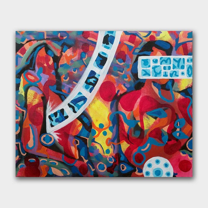 original oil on canvas painting by artist Mark McKinney