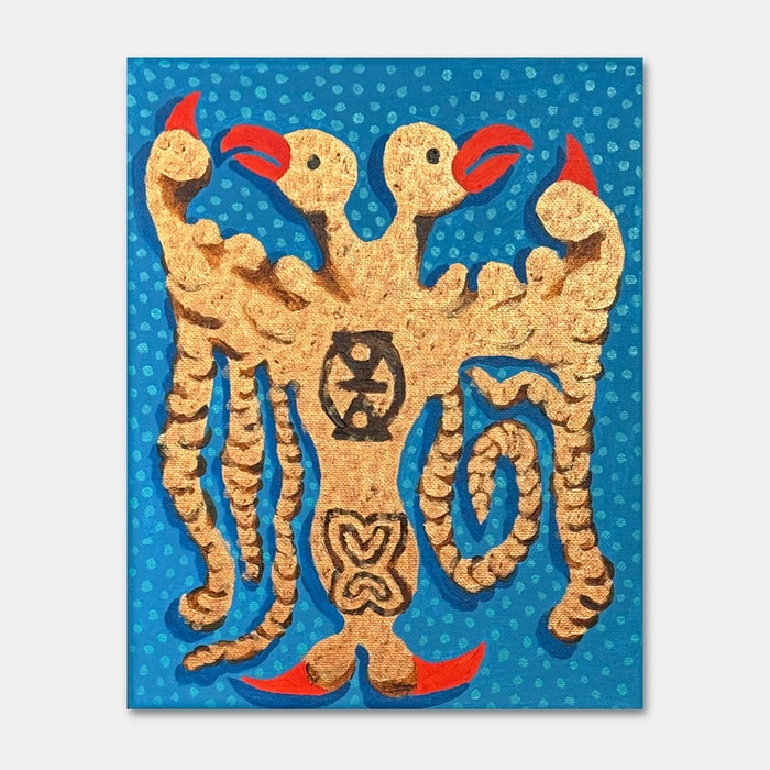 acrylic on canvas painting by artist Mark McKinney