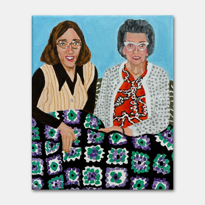 acrylic on canvas painting by artist Mark McKinney 