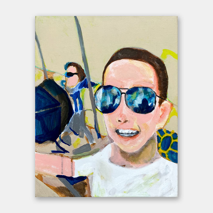 acrylic painting by Mark McKinney