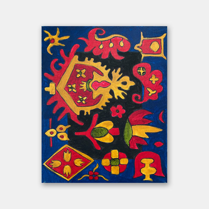 acrylic painting by artist Mark McKinney