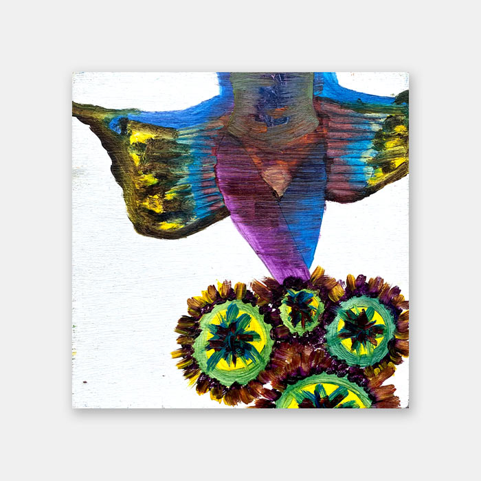 oil on wood panel painting by artist Mark McKinney