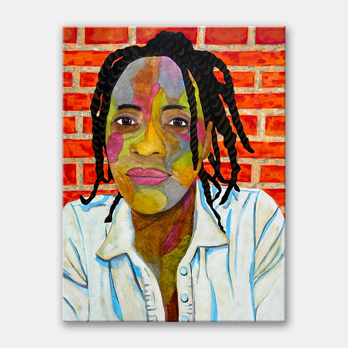 acrylic on canvas painting by Mark McKinney