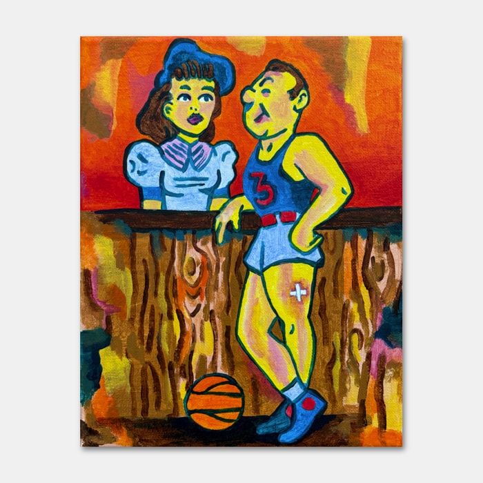 acrylic on canvas painting by artist Mark McKinney