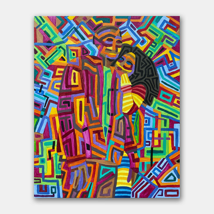 acrylic painting by Mark McKinney