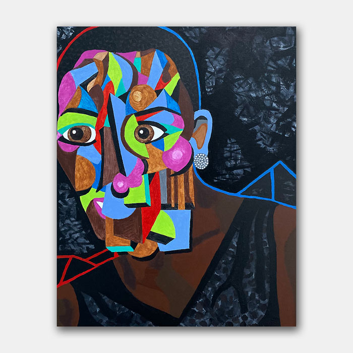 acrylic on canvas painting by artist Mark McKinney