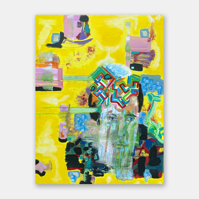 acrylic painting by Mark McKinney