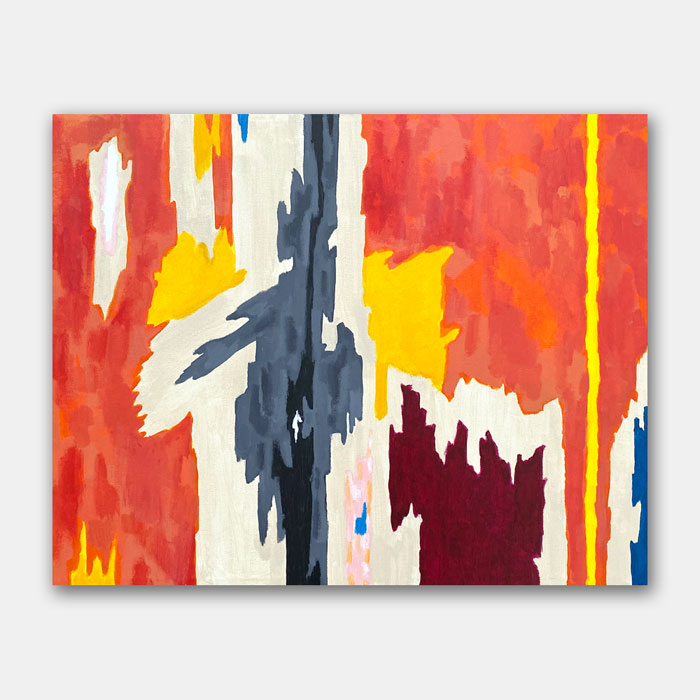 original acrylic on canvas painting by artist Mark McKinney