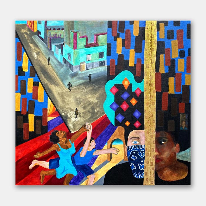 acrylic on canvas painting by artist Mark McKinney