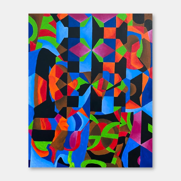 acrylic on canvas painting by artist Mark McKinney