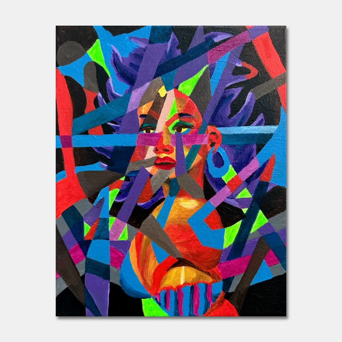 acrylic on canvas painting by artist Mark McKinney