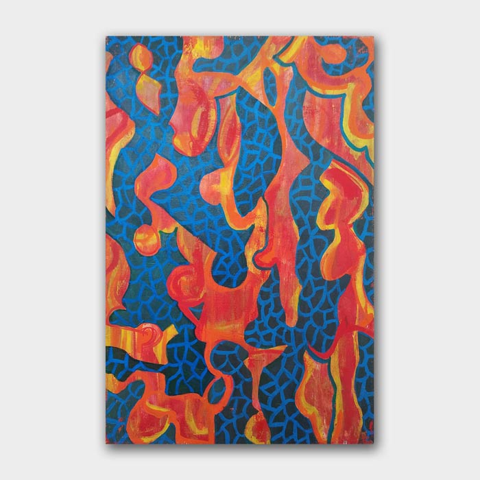 original oil on canvas painting by artist Mark McKinney