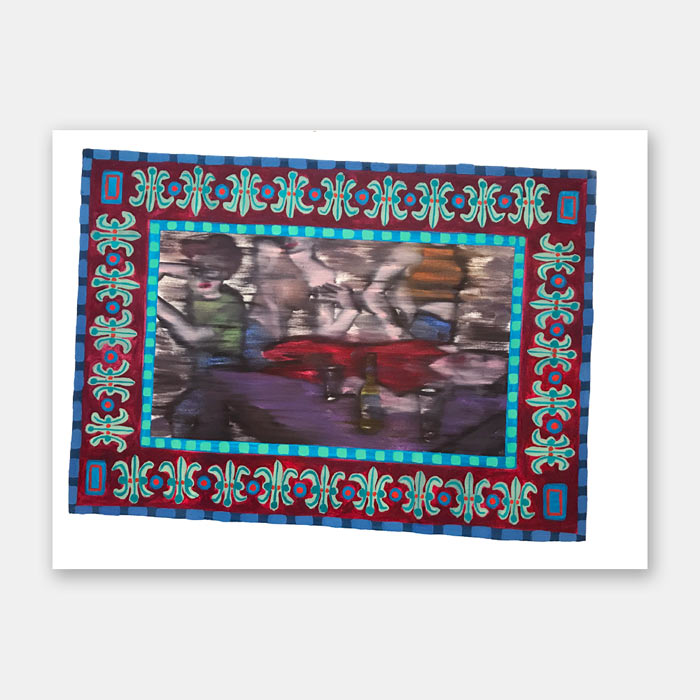 original oil painting by artist Mark McKinney