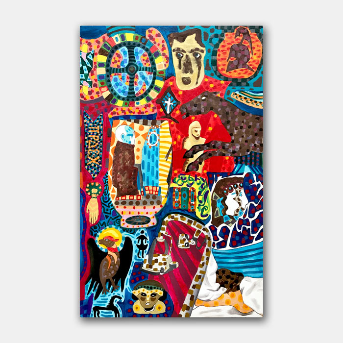 original oil painting by artist Mark McKinney