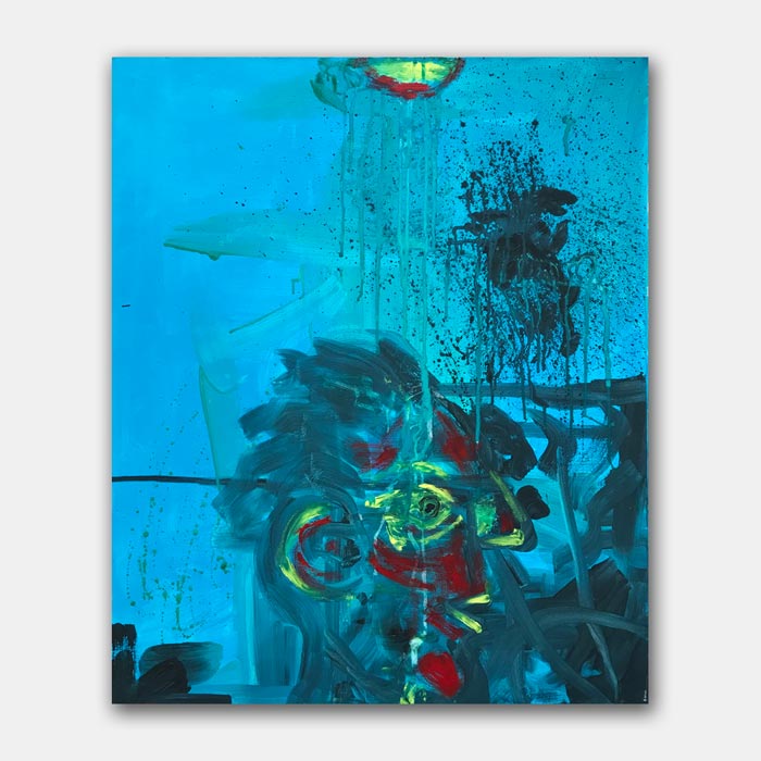 original acrylic on canvas painting by artist Mark McKinney