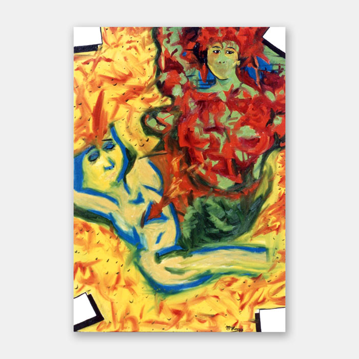 original oil on canvas painting by artist Mark McKinney