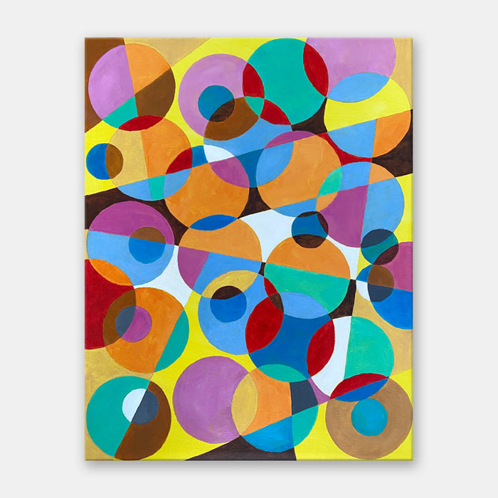 acrylic on canvas painting by Mark McKinney