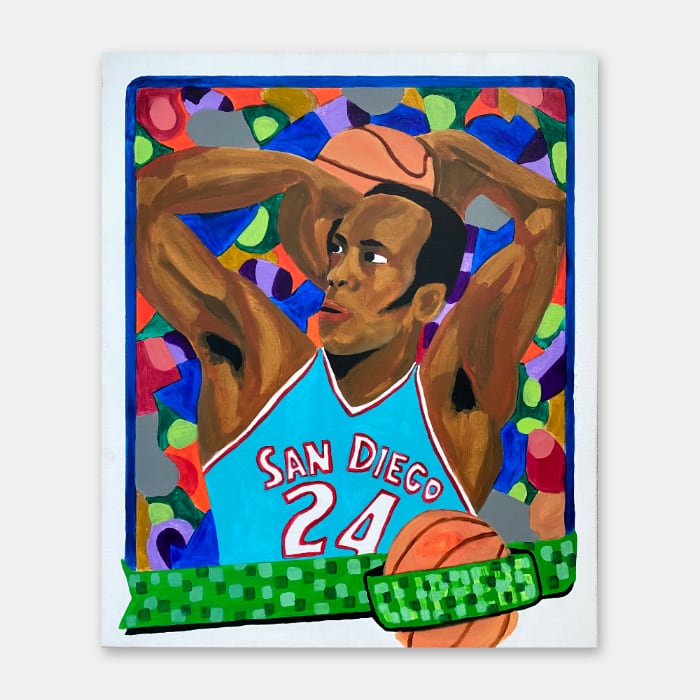 original acrylic on canvas by artist Mark McKinney