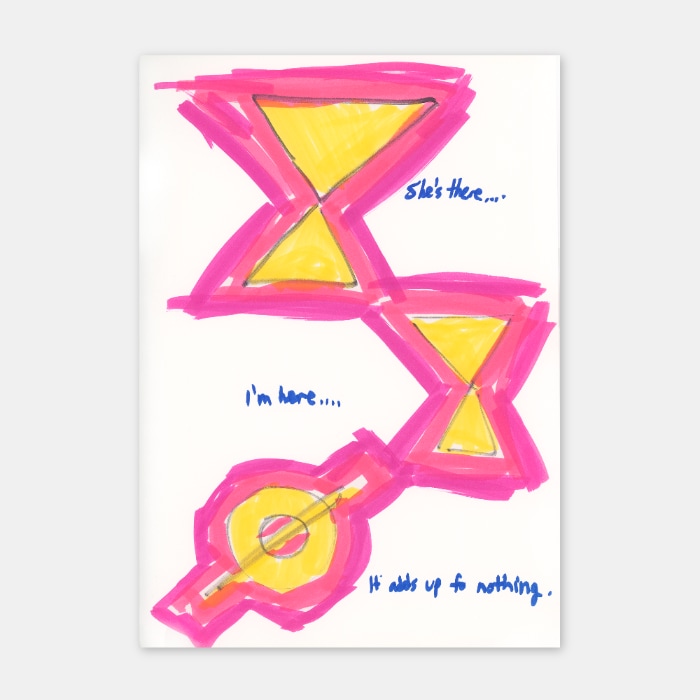 sketchbook drawing by artist Mark McKinney