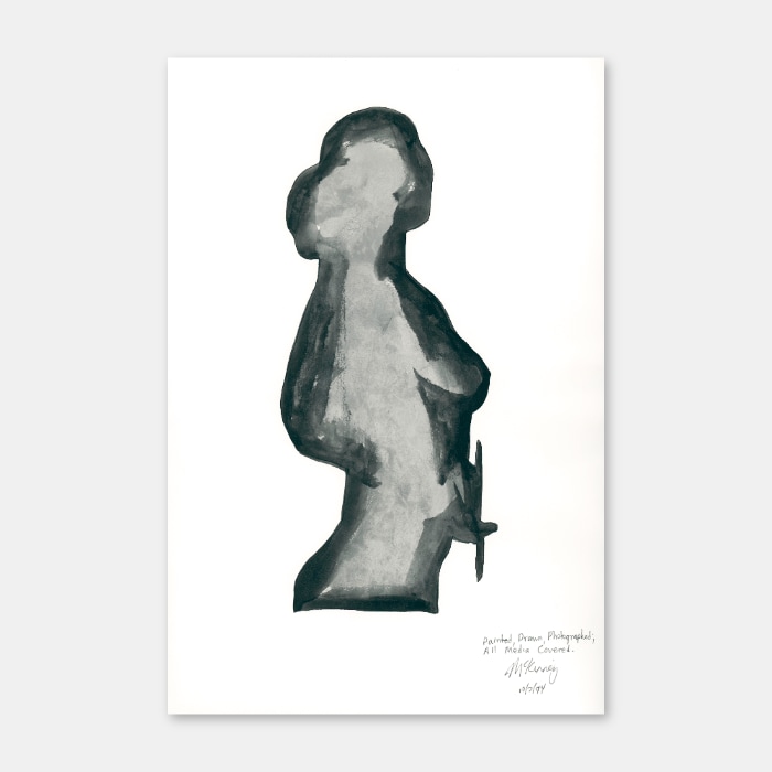 sketchbook drawing by artist Mark McKinney