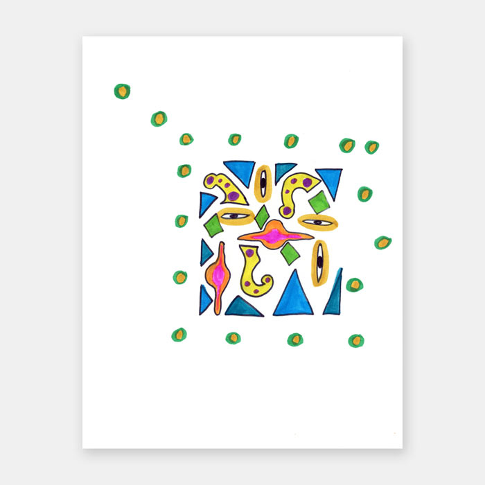 original drawing by artist Mark McKinney