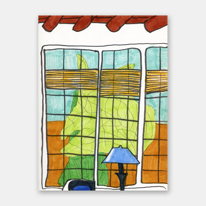 original art work drawing by artist Mark McKinney