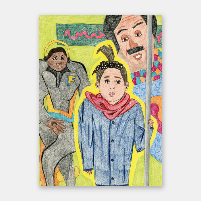 original drawing by artist Mark McKinney