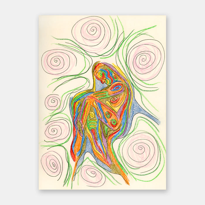 sketchbook drawing on paper by Mark McKinney