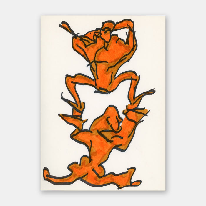 original art work drawing by artist Mark McKinney