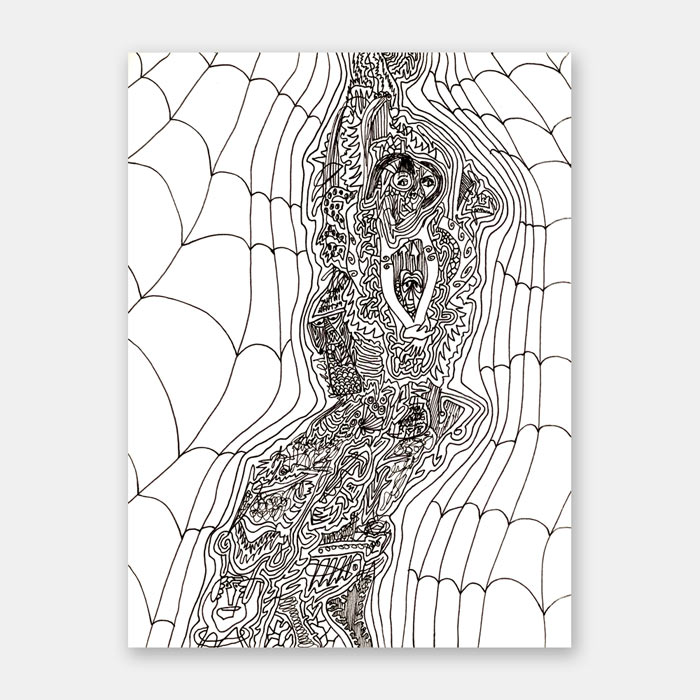 original art work drawing by artist Mark McKinney