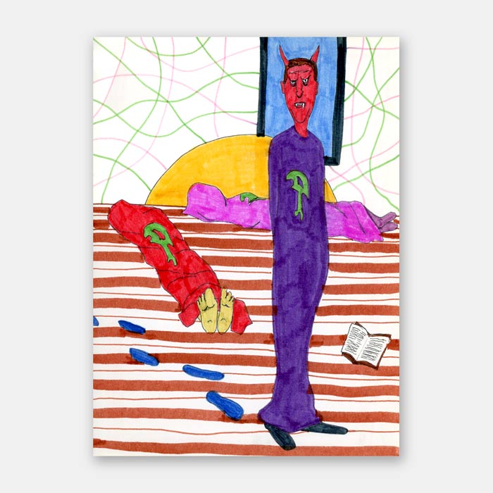 original drawing by artist Mark McKinney