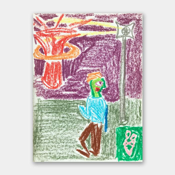 original drawing by artist Mark McKinney