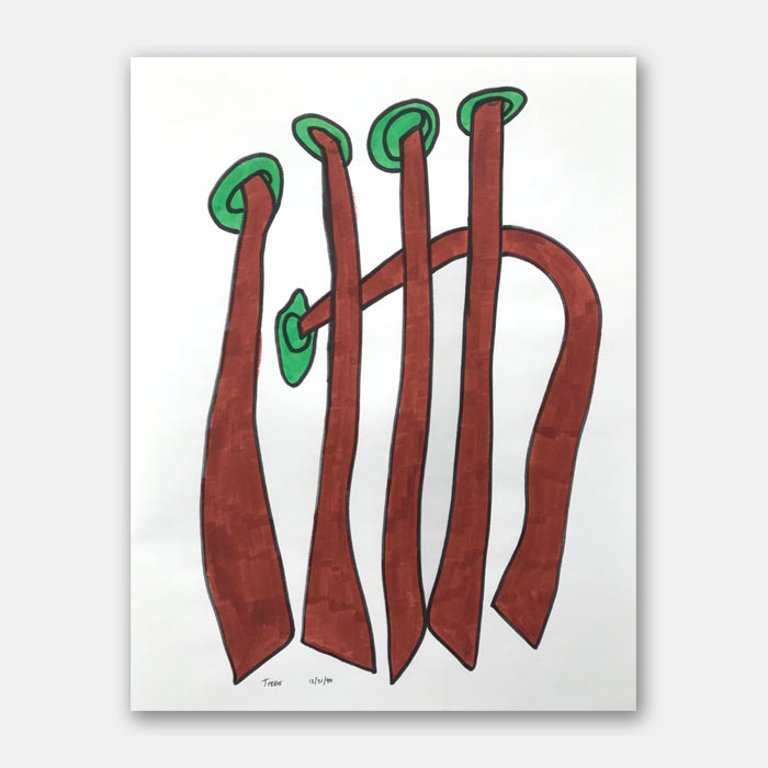 original drawing by artist Mark McKinney