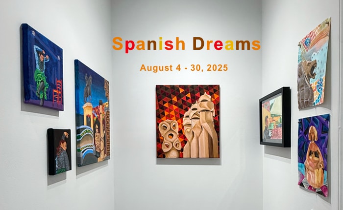 Spanish Dreams, an exhibition of paintings at McKinney Arts